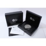 G.B. The Royal Mint Arthurian Legend Masterpiece silver Eight-Ounce comm. medallion limited