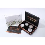 World – The Royal Australian Mint ‘Gallipoli Landing’ Silver Proof Four Coin Set 2015 – to include