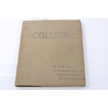 Second World War R.A.F. Flying logbook named to F/O R.J. Collier, entries begin on 22nd June 1942