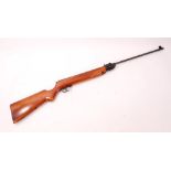 Haenel Model 303 6.8mm calibre Air Rifle, metalwork retaining most of original finish, with original