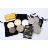 World – mixed coinage – to include U.S. ‘Jewellery’ yellow metal Twenty Dollars 1900s (N.B. highly