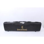 Browning Rifle Ridged Plastic Transit Case, approx 94cm in overall length