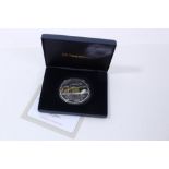 Jersey – Westminster Silver Proof Five-Ounce £10 coin with colour image of Supermarine Spitfire ‘