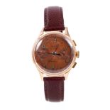 Gentlemen’s 1950s Eldor Geneve 18ct rose gold wristwatch