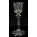 Early 18th century cordial glass