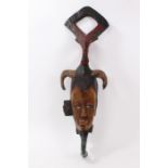 Bambara Maori Guro mask, 77cm high