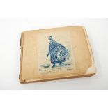 Arthur Austen MacGregor Layard (1858-1917) - album of works on paper