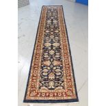 Modern Turkish-style runner 72 x 342cm