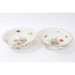 Pair of 18th century Meissen porcelain bowls