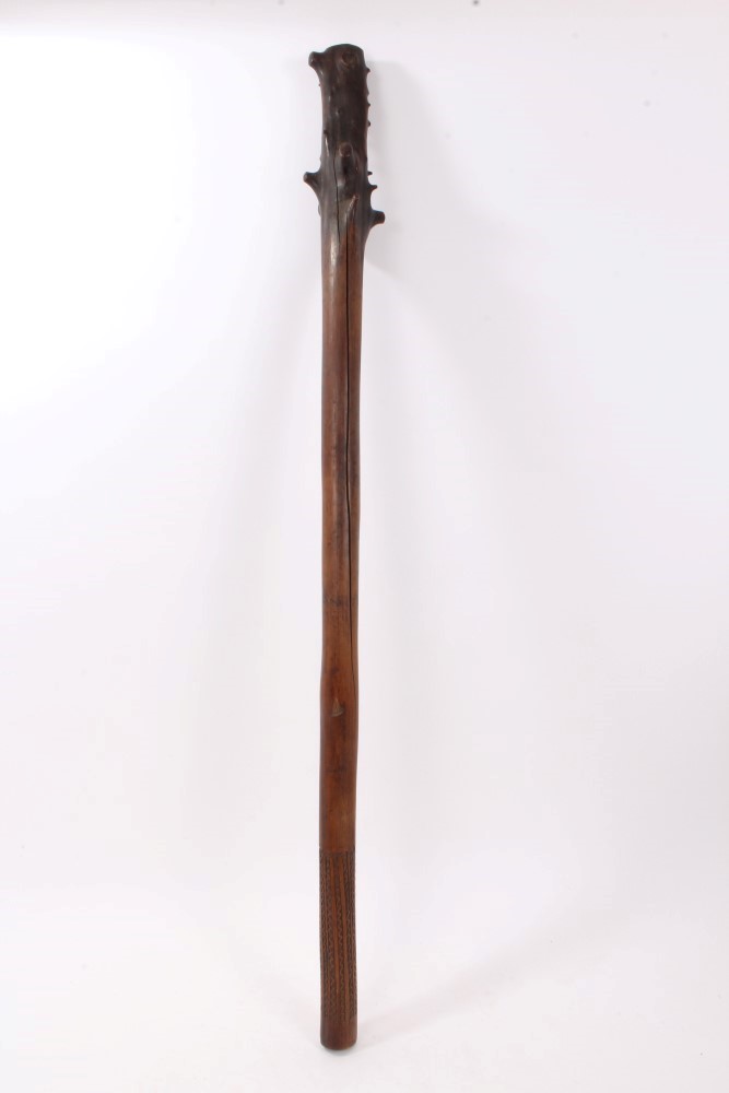 19th century Fijian war club