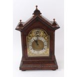 Late 19th century mantel clock with eight day spring-driven movement
