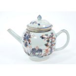Early 18th century Chinese Imari teapot and cover