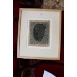 Barbara Freeman, contemporary, signed etching - Fragment, 1/1, dated ‘92, framed, 29cm x 23cm