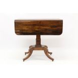 Regency rosewood Pembroke table