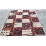 Kelim-style Turkish rug