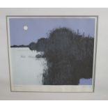 Robert Buhler (1916-1989) signed limited edition screenprint - Winter Piece