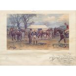 Snaffles (Charles Johnson Payne 1884-1967) signed print - “Oh! To Be In England Now That April’s