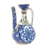 19th century Islamic Ming-style pottery ewer