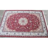 Kashan-style carpet