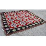 Large tapestry floor covering
