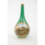 19th century Chamberlains Worcester bottle vase