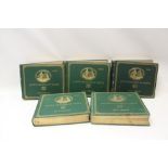 Books - five volumes, Lloyd’s Register of Yachts 1925, 1927-1930