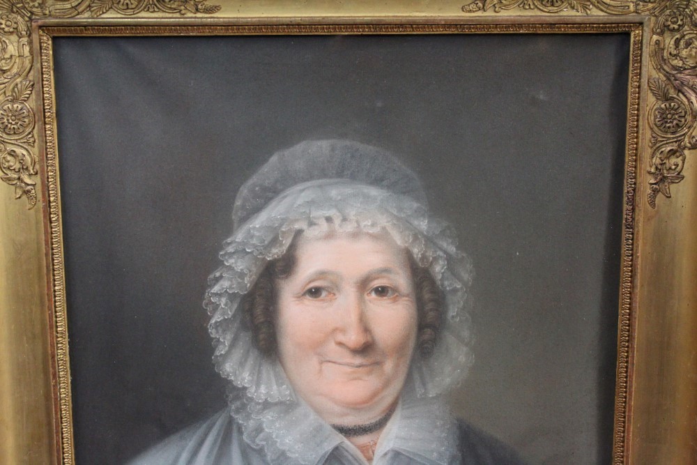 18th century English School pastel - portrait of a lady - Image 2 of 4