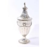 Edwardian silver trophy cup