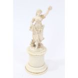 19th century Dieppe ivory figure