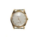 1960s gentlemen’s Zenith 9ct gold wristwatch with Zenith 17 jewel 40.T calibre movement