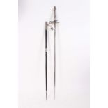 Early 19th Century cut steel Court sword