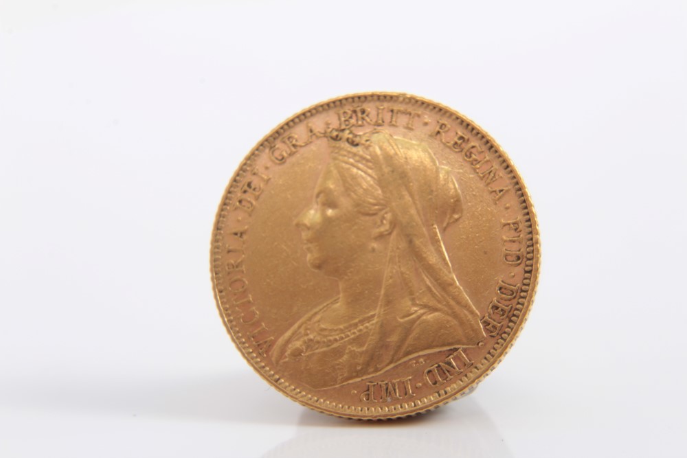 G.B. Victoria O.H. gold Sovereign - Image 2 of 2