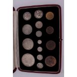 G.B. fifteen-coin George VI specimen set 1937