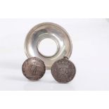 World – silver 18 th century Malta 30 Tari and Netherlands Three Gulden