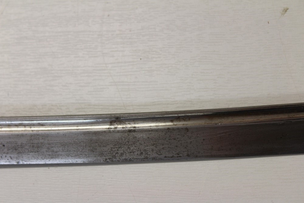 Japanese katana, probably mid-17th century, carved fullered blade - Image 13 of 15