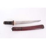 Good quality Japanese tanto dagger - probably Edo period