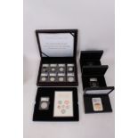 G.B. mixed Westminster U.K. cupro-nickel limited edition ‘date stamp’ Specimen Year coin sets