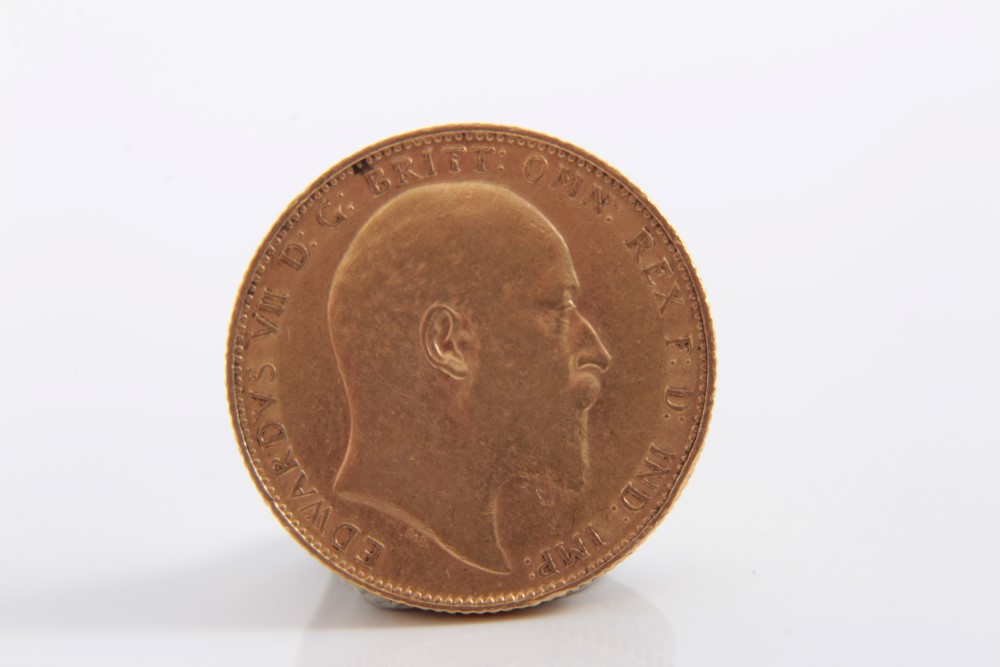 G.B. Edward VII gold Sovereign - Image 2 of 2