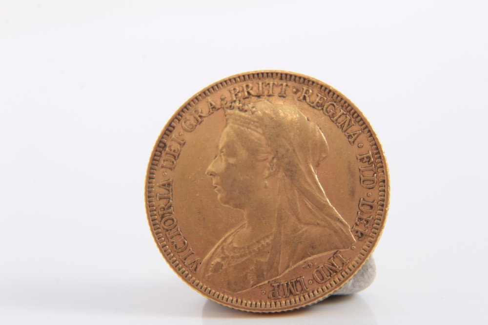 G.B. Victoria O.H. gold Sovereign - Image 2 of 2