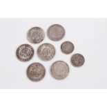G.B. mixed George III silver coinage (x 8)