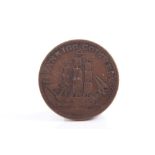 G.B. Cumberland, Ewanrigg Colliery, A. W. Hillary AE Pit Check token