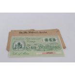 Isle of Man – Onchan Internment Camp Ten Shillings banknote