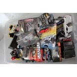 Diecast - quantity of mainly boxed and unboxed models of various manufacturers (four boxes)