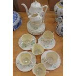 Belleek tea set- 21 pieces