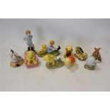 Collection of ten Royal Doulton Winnie-the-Pooh figures, all boxed