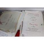 Six boxes of theatre programmes from 1900 onwards
