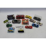 Diecast - mainly unboxed selection of larger scale models of various manufacturers (five boxes)