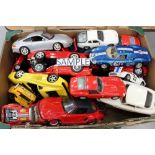 Diecast - inboxed selection of larger scale models 1/18, 1/24, various manufacturers including