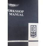 1960s Aston Martin DB5 workshop manual