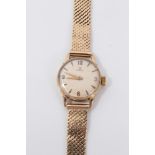 Ladies Gold (9ct) Omega Wristwatch